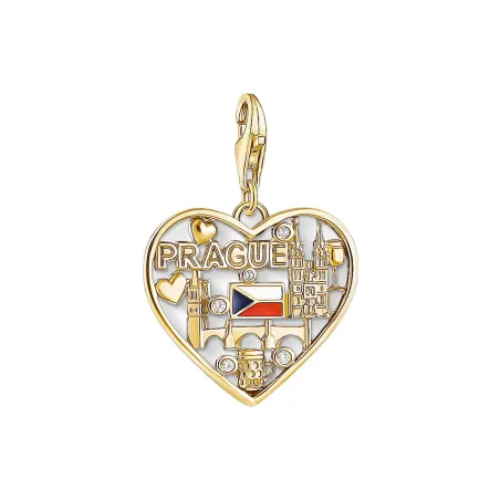 Moteriški karoliukai Thomas Sabo Auksinis 2 cm